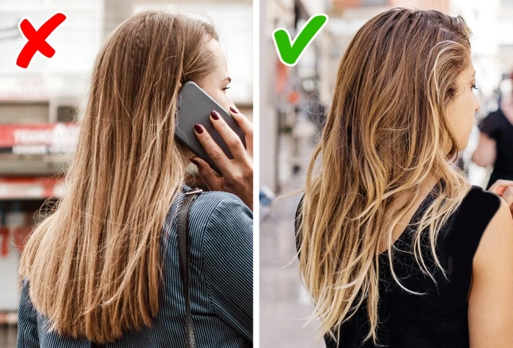 موهای همقد و لایه لایه